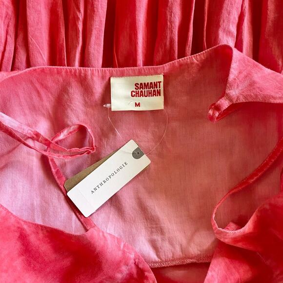 Samant Chauhan Beau Tiered Cami Tank Top, M - Picture 3 of 5